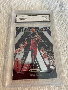LeBron James Lakers 2018 Prizm todo el día # 10 grado 10 L@@@K - Imagen 1 de 2