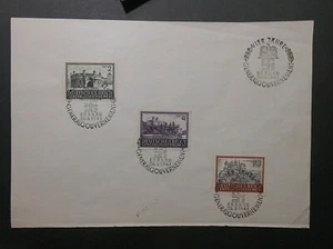 GERMANY GERMANIA Generalgouvernement POLONIA REICH 1941-43 Castelli 3V Us Krakau - Picture 1 of 1