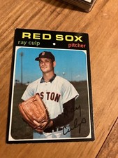 1971 Topps #660 Ray Culp - Boston Red Sox - High Number 