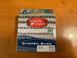 Fregadero lento bajo a rayas Scientific Anglers Mastery Series WF-8-S verde/claro - Imagen 1 de 2