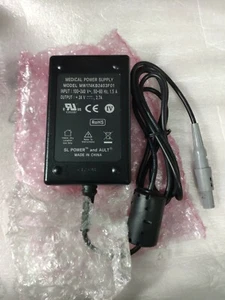 SL Power MW174KB2403F01 AC/DC POWER SUPPLY 24V/2.7A REDEL MEDICAL CORD CONNECTOR - Picture 1 of 7