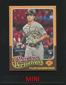 #34 TYLER SODERSTROM, Athletics - - 2024 Topps Heritage MINI: New Age Performers - Picture 1 of 3