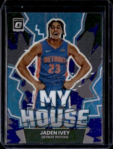 Panini Donruss Optic 2022-23 - My House #9 Jaden Ivey (RC) púrpura  - Imagen 1 de 2