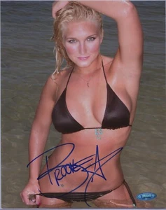 BROOKE HOGAN 8x10 Photo Signed Autographed Auto TRISTAR SEXY Bikini - Picture 1 of 2