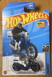 Hot Wheels 2023 - #160 Honda Super Cub Personalizado AZUL - Imagen 1 de 1