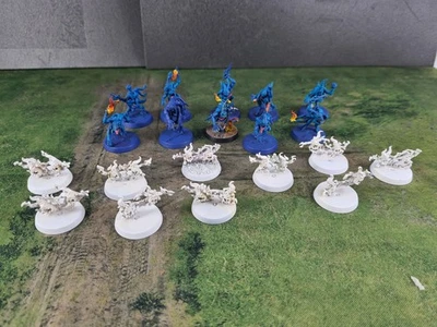 Warhammer Age of Sigmar - Tzeentch - 10 Blue Horrors & 10 Brimstone Horrors - Image 1 of 2