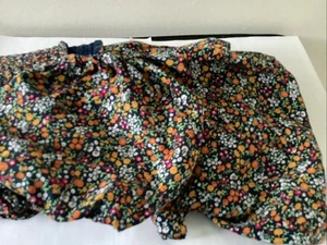 Floral Patterned Crewcut Girls Jumpsuit - Picture 1 of 2