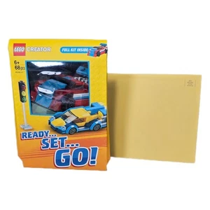 Lego Creator Hallmark Birthday Card Racecar "Ready Set Go" 68pc Complete Set NEW - Picture 1 of 5