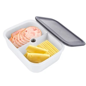 Ham and Cheese Container for Fridge,Deli Meat Container for Fridge,lunch meat... - Picture 1 of 7