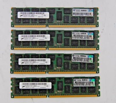 Micron 32GB (4x8GB) MT36KSF1G72PZ-1G4M1FE 8GB 2Rx4 ECC PC3L-10600R (605313-071) Foto 1 de 3