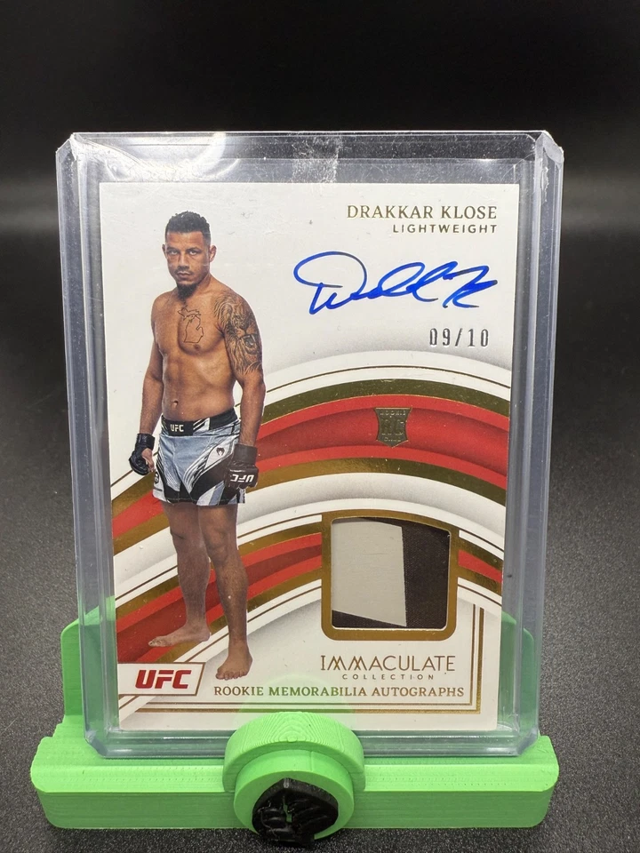 2023 Immaculate UFC Drakkar Klose True Gold RPA /10 - Image 1 of 1