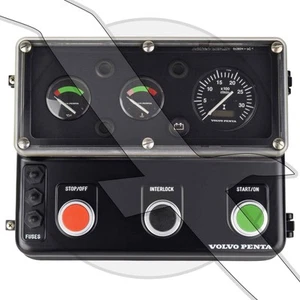 Panel de instrumentos Volvo Penta diésel tacómetro parada arranque temperatura aceite 873626 - Imagen 1 de 2