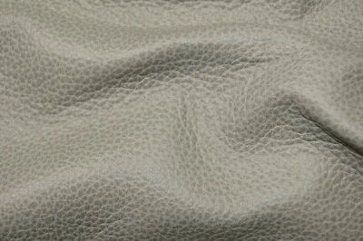 37 sf. Gray Taupe Cow Leather Hide Furniture Upholstery Skin  X1ah - Image 1 of 4