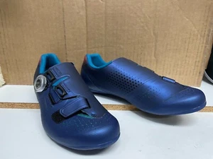 Shimano RC5 Womens Road Cycling Shoes Blue Size 38 & 39 & 40 - Picture 1 of 10