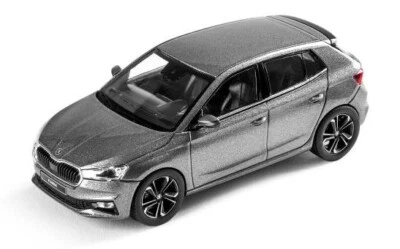 Skoda Fabia A07 Modello Auto Miniatura 1:43 Grafite Grigio 6VA099300 F7C - Immagine 1 di 3