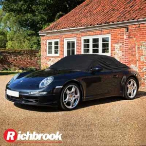 Tailored Convertible Car Half Cover Roof Protector for Porsche 911 997 - Picture 1 of 13