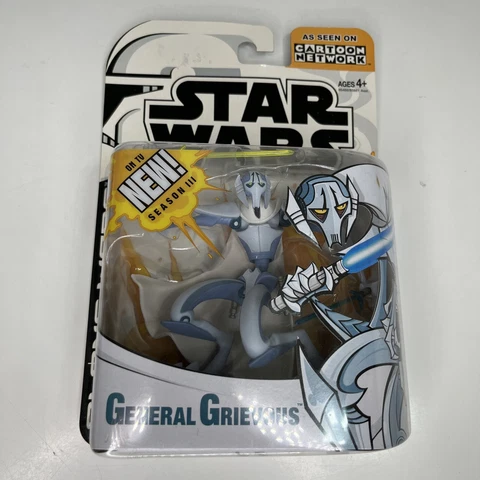 Star Wars The Clone Wars General Grievous 2005 Animated Cartoon Network Cover