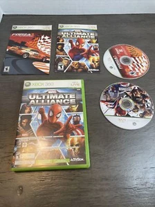 Marvel Ultimate Alliance / Forza Motorsport 2 Xbox 360 - Komplett CIB - Bild 1 von 2