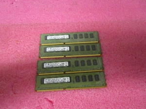 8GB (4x2GB) SAMSUNG M391B8573CH0-CH9 PC3-10600E-09-10-D0 Server Memory / RAM - Picture 1 of 4