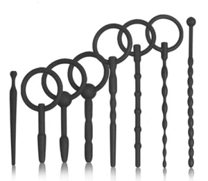 silicona Uretra sonido uretra tapón silicio pene uretra dilatador - Imagen 1 de 20