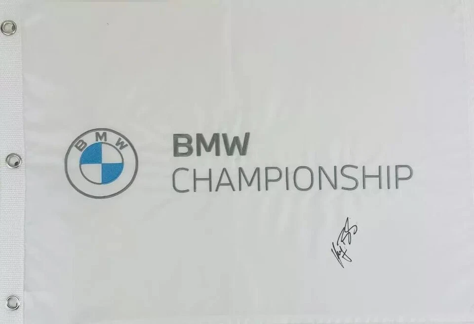 PIN DE GOLF DE CAMPEONATO BMW FIRMADO POR KEEGAN BRADLEY BANDERA COPA RYDER 2024 AUTÓGRAFO J1 Foto 1 de 1