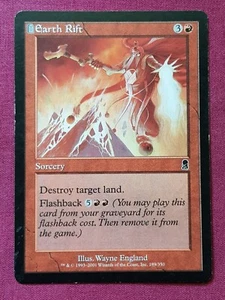 Magic The Gathering ODYSSEY EARTH RIFT red card MTG - Picture 1 of 2