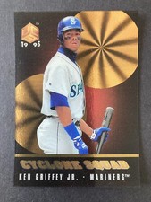 1995 SPORTFLIX UC3 CYCLONE SQUAD KEN GRIFFEY JR. INSERT CARD #CS2