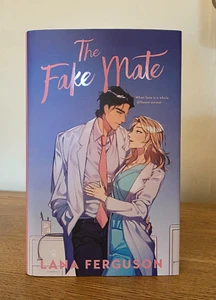 Fairyloot The Fake Mate by Lana Ferguson Signed Reversable Jacket (HB) - Picture 1 of 8