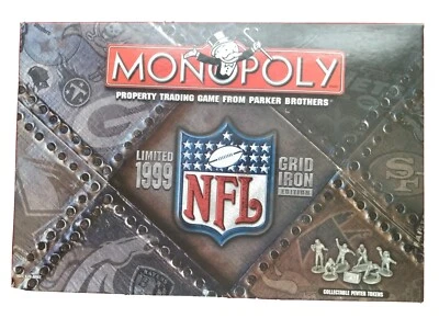 VTG Limited 1999 Grid Iron Edition NFL Monopoly by Parker Brothers COMPLETE - Image 1 of 4