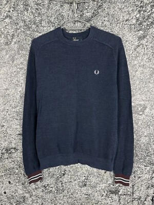 Sudadera para hombre Fred Perry ropa de calle suéter informal talla M mediana Foto 1 de 4