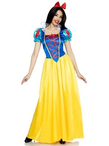 Leg Avenue Women's Classic Snow White Multi Medium - Picture 1 of 6