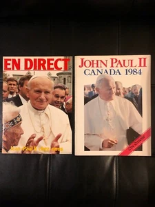 1984 Pope John Paul II Magazines Lot of 2 - The Gazette, En Direct - Imagen 1 de 4