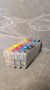 CARTUCHOS RECARGABLES DE TINTA DE SUBLIMACIÓN PARA EPSON WF2830 WF2850 XP4100 XP4105 212X - Imagen 1 de 2