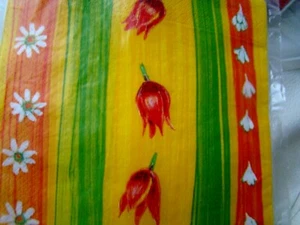 S46 SERVIETTENTECHNIK 1 Stk Serviette 4x BLUMENMOTIVE Anleitung im Text Malkunst - Bild 1 von 3