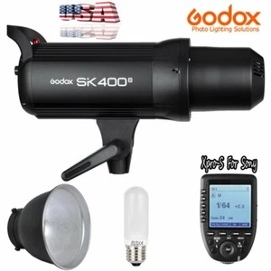 US Godox SK400II 400w 2.4G Studio Flash Light + Xpro-S Trigger For Sony Camera - Picture 1 of 11