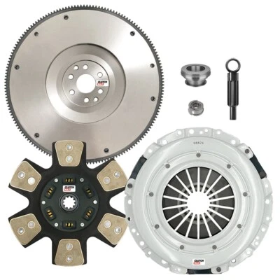 STAGE 4 HD CLUTCH KIT w/ FLYWHEEL for 2001 2002 2003 2004 FORD MUSTANG 3.8L 6CYL - Image 1 of 4
