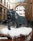 Lladr&#243; porcelain Lladro. Animal, Sculpture Panther Black With Puppy