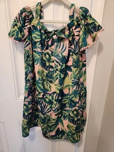 GB Girls' Tropical Dress SZ- L EUC  - Picture 1 of 9