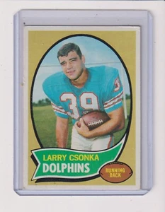 1970 TOPPS #162 LARRY CSONKA IN EX CONDITION - MIAMI DOLPHINS - Picture 1 of 1