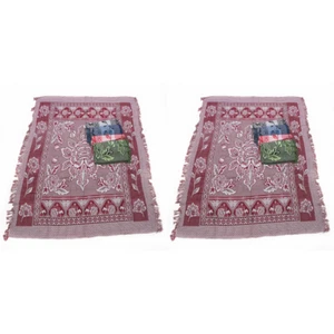 2x Purple Boho Throw Rug, Table Cloth, Picnic, Camping Blanket 180x200cm - Picture 1 of 5