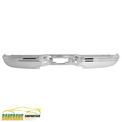 Chrome Rear Bumper Face Bar W/O Hole For Ford Expedition 1997-2000 1998 1999 - Image 1 of 4