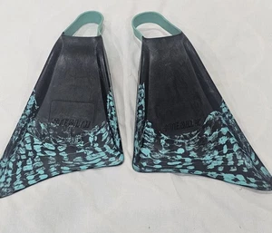 Stealth S1 Training Tauchen Schwimmflossen Größe Large 11-12,5 grün schwarz - Bild 1 von 5