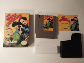 The Three Stooges NES Nintendo Game w/ Box & Manual
