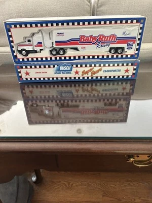 Transportador bebé Ertl escala 1/64 Ruth Racing Jeff Burton Foto 1 de 2