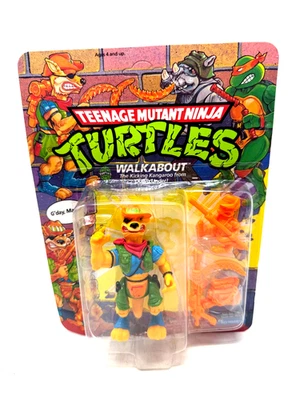 Playmates 1991 TMNT Ninja Turtles Walkabout SEALED Figure - Image 1 of 4