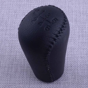 Leather Gear Shift Knob Fit For Toyota Corolla Land Cruiser Camry RAV4 Lexus - Picture 1 of 5