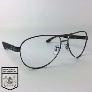 RAY-BAN eyeglasses GREY + TORTOISE AVIATOR glasses frame MOD: RB 3457 029/13 - Picture 1 of 12