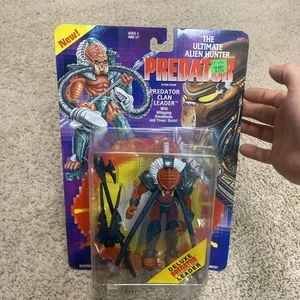 Vintage 1994 Kenner Predator Clan Leader Deluxe Figur - Sealed - Bild 1 von 13