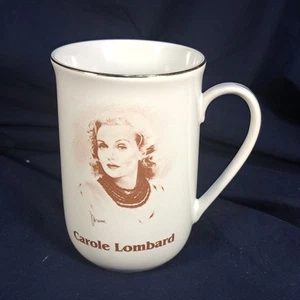 Carol Lombard Hollywood Hall Of Fame Museum 4" Mug Cup Movie Star Collectible - Picture 1 of 4