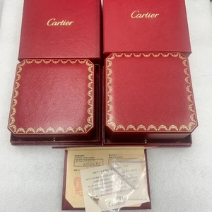 Cartier Scatola Vuota Gioielli 2 Bracciale Certificato Catena Amore Collana Regalo mzmr A - Foto 1 di 8
